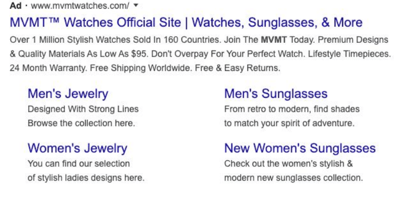 Sökannons i Google Ads