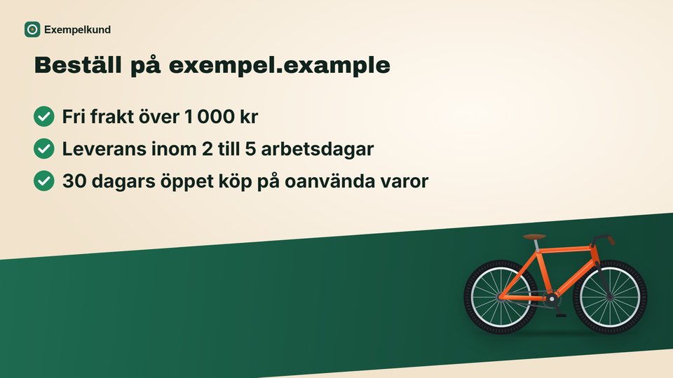 Storyboard för scen 3 i 16:9, liggande, med de tre löftena och gröna bockar