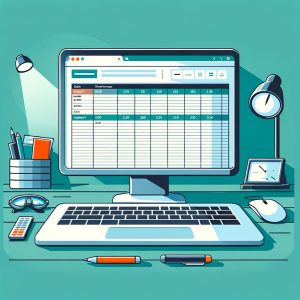 dator som visar hur man gör keyword research